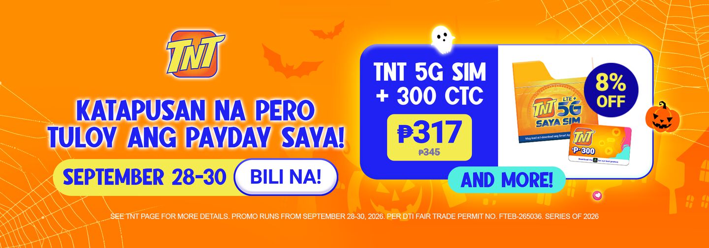 TNT Sep 28-30 Payday Sale