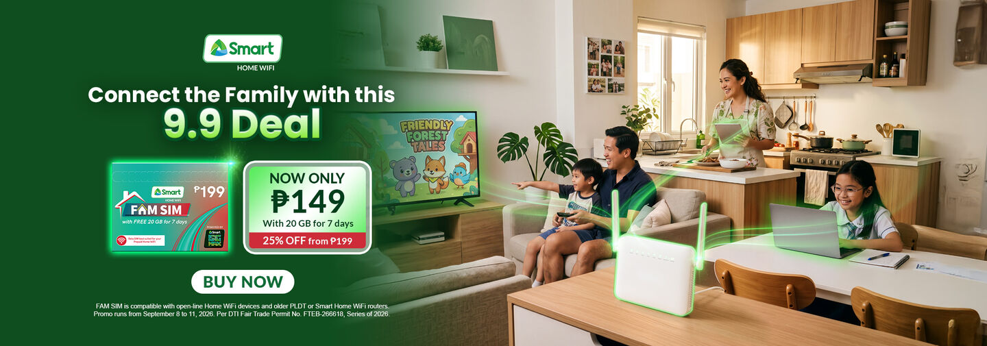 FAM SIM September 8 - 15 9.9 and Pay Day Sale