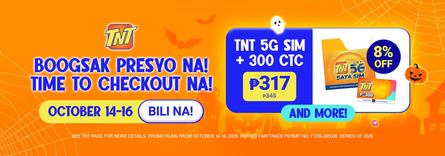 TNT October Mid Month Pay Day Sale