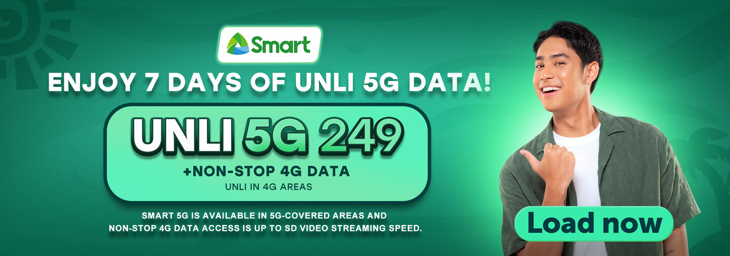 UNLI 5G w/ NSD 249 now P185