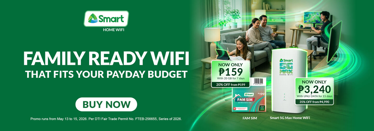 Smart Home WiFi May 13-15 Pay Day Sale
