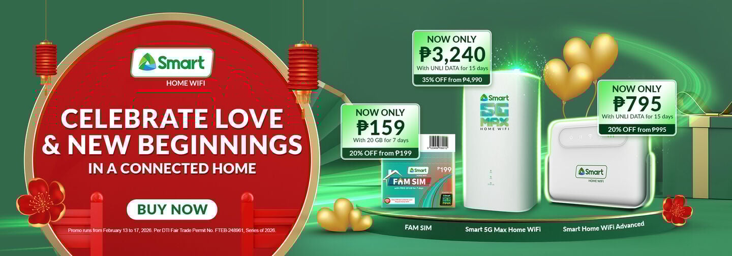 Smart Home WiFi Valentine&rsquo;s Promo