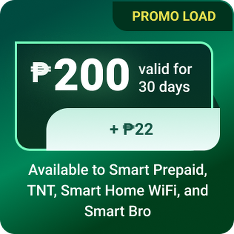 PROMO LOAD 200 22 Smart Online