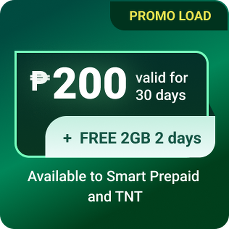 PROMO LOAD 200 GB Smart Online