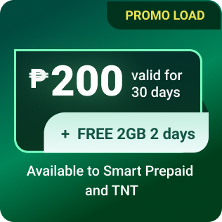PROMO LOAD 200 + 2 GB