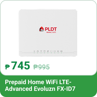 PLDT Home WiFi LTE-A Prepaid Evoluzn FX-ID7