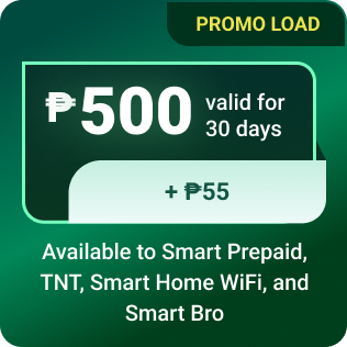 PROMO LOAD 500 + 55