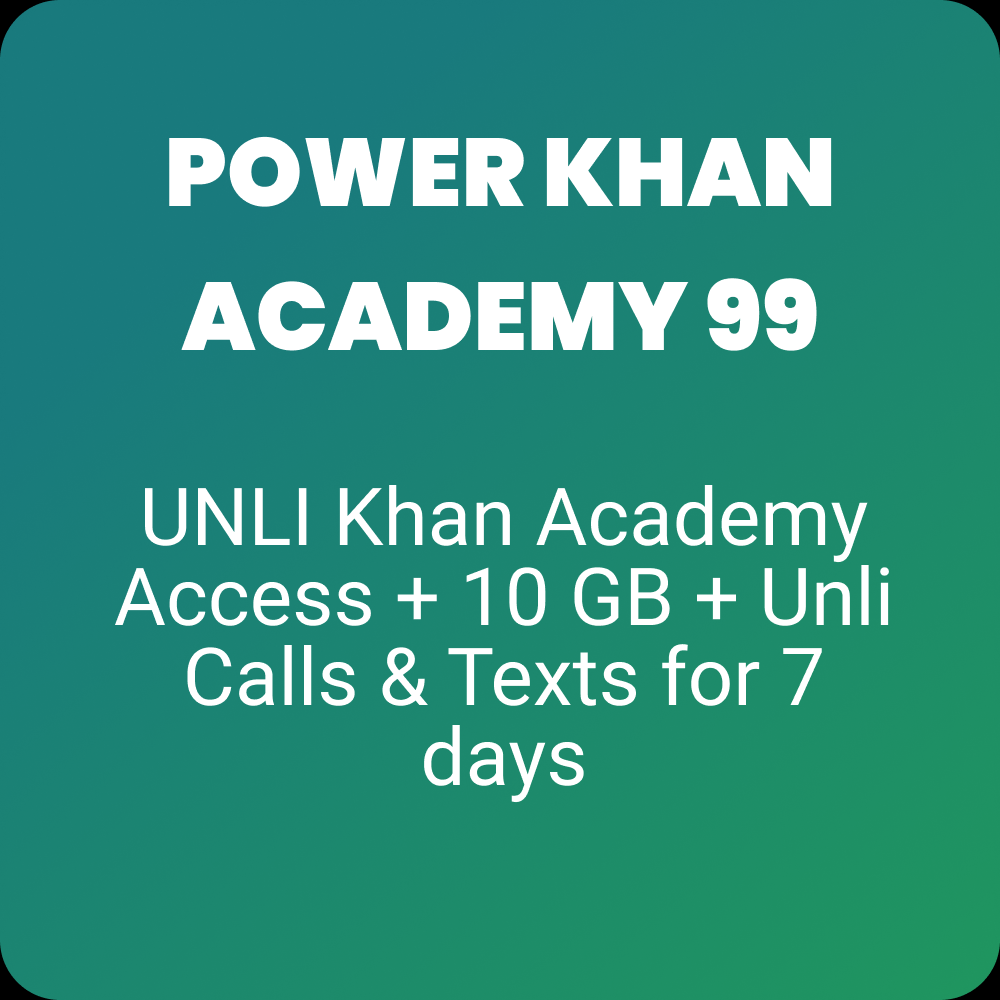 POWER ALL KHAN ACADEMY 99