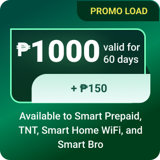 PROMO LOAD 1000 + 150