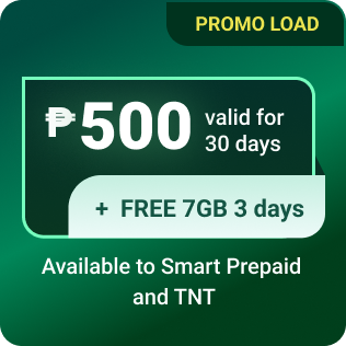 PROMO LOAD 500 + 7 GB