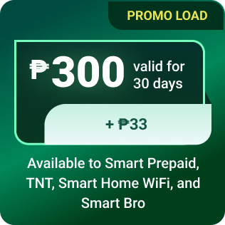PROMO LOAD 300 + 33