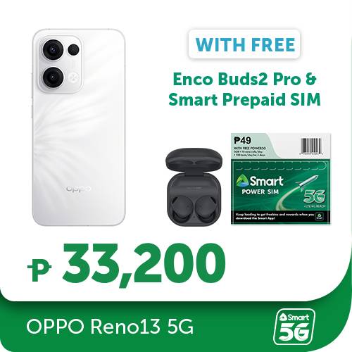 OPPO Reno 13 5G BLUE  W/ENCOBUDS2 PRO