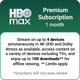 1 Month HBO Max Premium Subscription